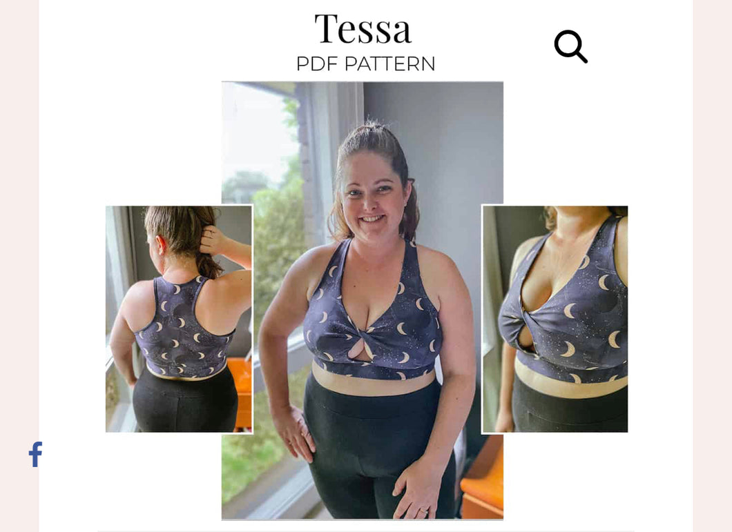 Tessa Twist Crop