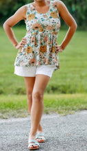 Load image into Gallery viewer, Gathered tank peplum
