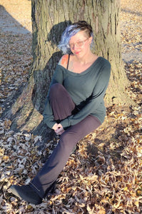 Off the shoulder sweater