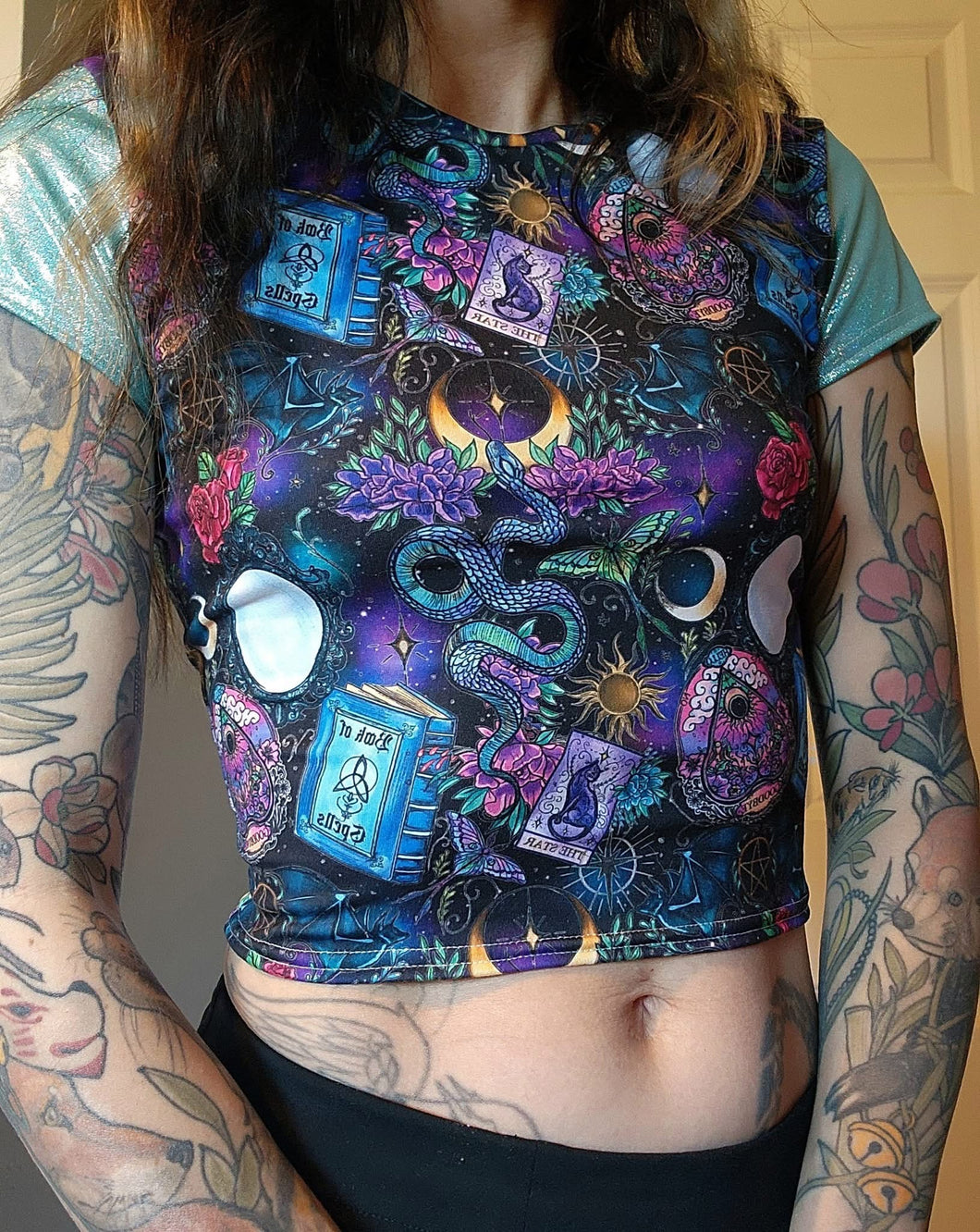 Fitted crop top